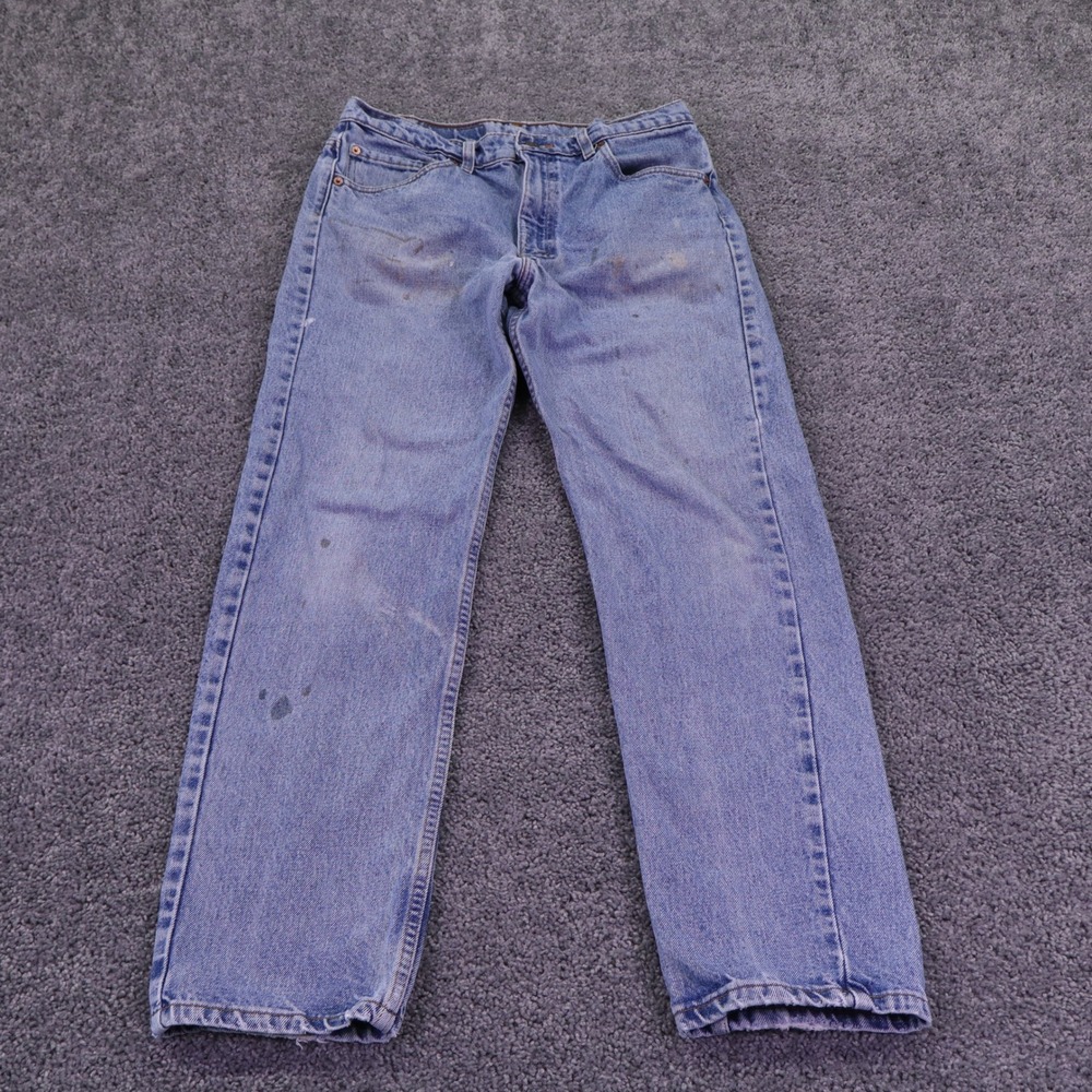Levis 505 Jeans Mens 33x30 Blue Vintage Made In USA Straight Leg
